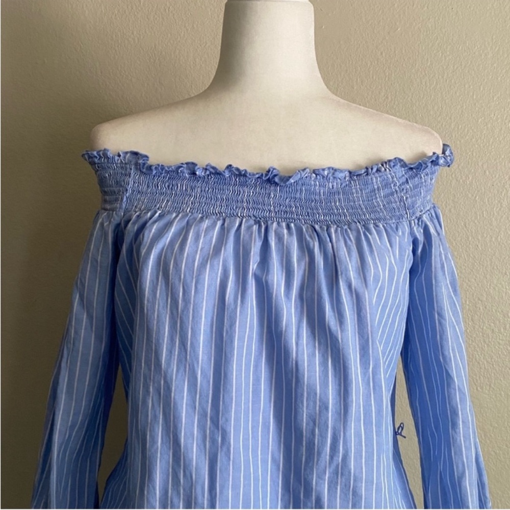 Express Striped Off The Shoulder Women’s Dress✨